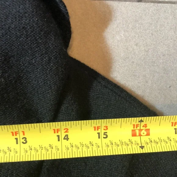 Aqua Cashmere Ruffled Duster Final Sale - Picture 5 of 12